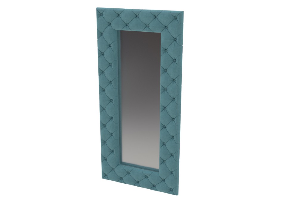 Зеркало Verda Luxe Ткань Микровелюр Marino 21 Изумрудный 100x6 50330₽